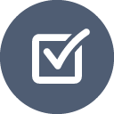 Ícone de verificado para a ferramenta online Verificar Domínio